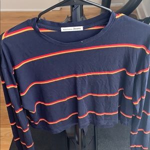 Reformation crop long sleeve top!